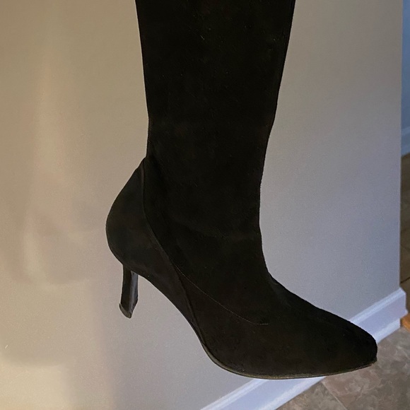 STUART WEITZMAN knee high suede boots - Picture 1 of 4